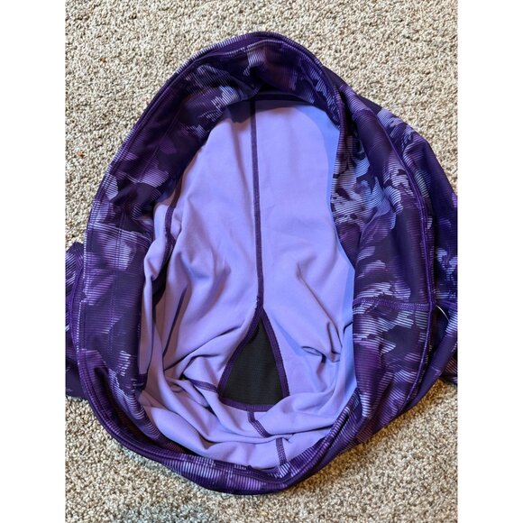 NEW Athleta Rainier Printed Tight Leggings High-Rise Drawstring Plush SuperSonic - Picture 11 of 14